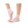 Toesox mit offenen Zehen, knöchelhoch M rosa