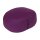ovales Meditationskissen aubergine