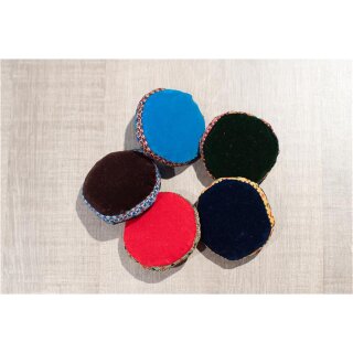 Klangschalenkissen klein rot