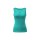Curare Tank top boat neck green lagoon XL