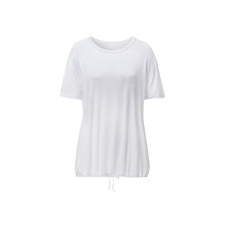Curare Wide Shirt drawstring white XS