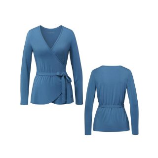 Curare Wrapjacket Belt horizon blue L