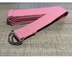 Gurt 2,50 x 4cm  runde Schnalle rosa