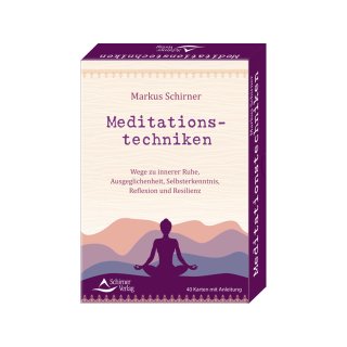 Meditationstechniken-Wege zur inneren Ruhe Kartenset