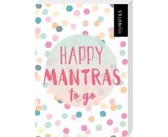 Happy  Mantras to go- 50 Kärtchen zum Glücklich...