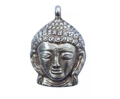 Anhänger Buddha, silber 2 x 3 cm