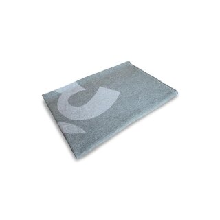 Yogadecke der Firma Fussenegger grün/grau