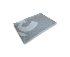 Yogadecke der Firma Fussenegger grün/grau