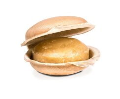 Seife im Palmenblatt