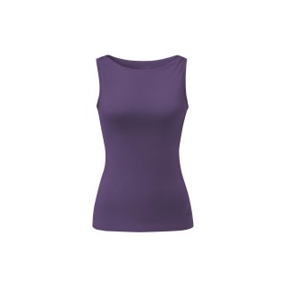 Curare Tank top boat neck violet XS