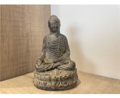 Buddha Steinguß 18cm