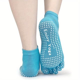 Full Toe Socks hellblau