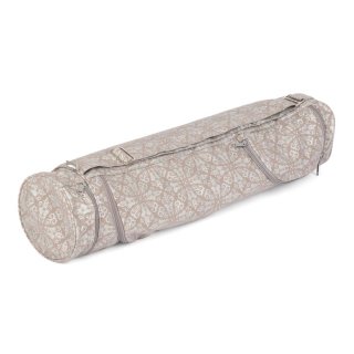 Mattentasche Maharaja 60cm Raja taupe silber
