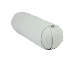 Bolster Dinkelfüllung ECO Baumwolle eisblau