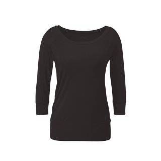 Curare 3/4 Arm Shirt dark-brown M