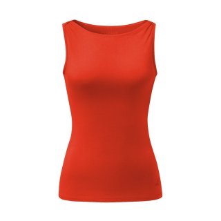 Curare Tank top boat neck orange M