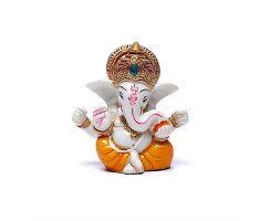 Ganesha bunt mit Modaka