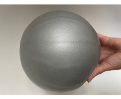 aufblasbarer Ball 25cm, silbrig