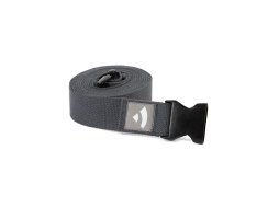 Gurt 3 m x 4 cm mit Klickverschluß anthrazit