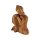 Buddha Holz,Kopf zur Seite geneigt 21 cm rechts
