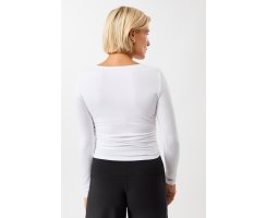 Mandala Side Ruffled Longsleeve