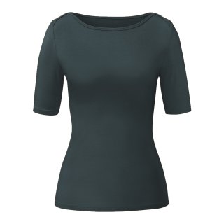 Curare Shirt Half-Sleeved, Fancy Scoop Neck