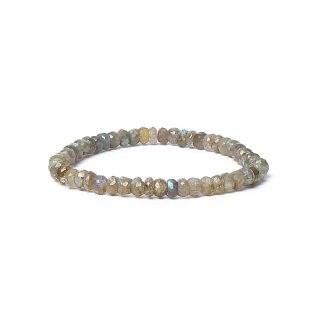 Armband Labradorit Facette hell