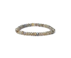 Armband Labradorit Facette hell