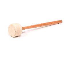Filzschlägel, Stiel Holz 32 cm, Kopf 4,5cm