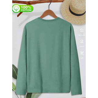 Langarm T-Shirt meditierende Yogini