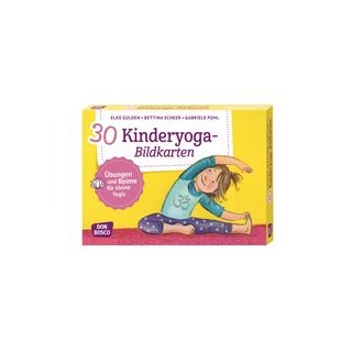 30 Kinderyoga-Bildkarten