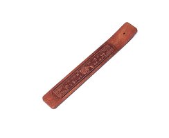 Räucherstäbchenhalter Schiffchen Holz mit...