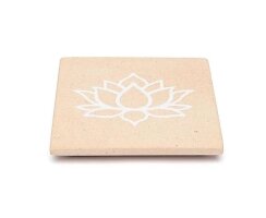 Räucherstäbchenhalter Lotus aus Sandstein