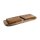 Meditationsbank klappbar Mangoholz mit Blume des Lebens