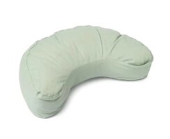 Meditationskissen Halbmond Pastellfarben