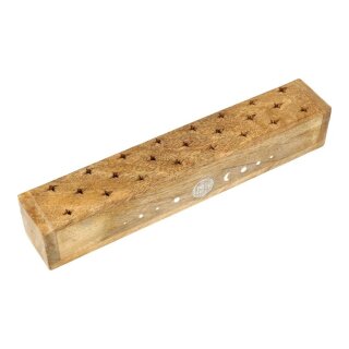 Räucherstäbchen/Brenner Kästchen Mangoholz