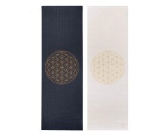 Yogamatte LEELA mit Blume des Lebens