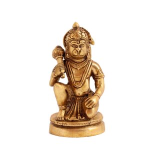Hanuman knieend hell, 12 cm