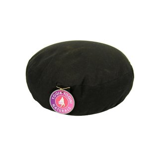 Sitzkissen Buchweizen, reduzierte Sitzhöhe,  33 x 12 schwarz