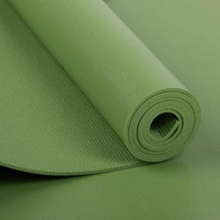 PVC Matte Yogavielfalt grün