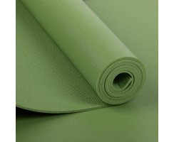 PVC Matte Yogavielfalt grün