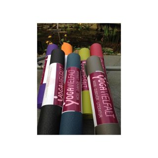 PVC Matte Yogavielfalt lila