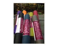 PVC Matte Yogavielfalt lila
