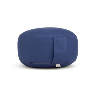 Meditationskissen mit Inlett, Kapokfüllung 31 x 21 cm blau