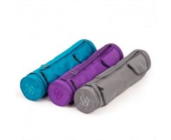 asana bag Polyester, bestickt mit om türkis, Größe 60cm