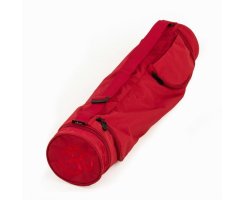 asana bag Polyester, bestickt mit om türkis, Größe 60cm