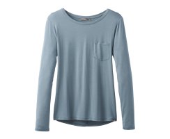 Prana Foundation Langarmshirt Bayonblue L