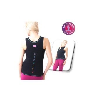 Yogamasti Chakren Top schwarz S/ 36