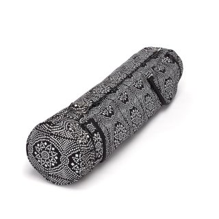 Mattentasche Mandala 60cm schwarz/weiß
