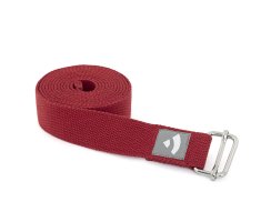 Gurt 2,50m eckige Schnalle burgundy